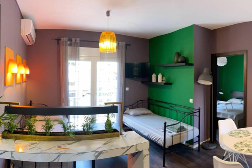 Green Apartment With View Комотини Экстерьер фото